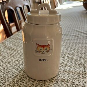 Rae Dunn kitty jar